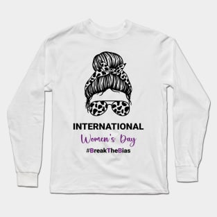 Women's International Women's Day - Break The Bias 8 March 2023 Long Sleeve T-Shirt